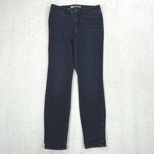 Athleta Sculpttek Skinny Jeans Dark Wash Blue Denim Size 4 Performance Stretch